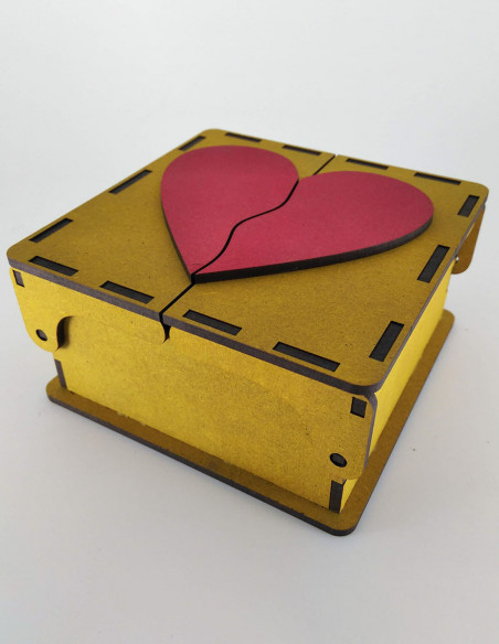 Caja corazón