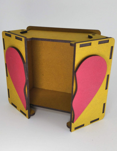 Caja corazón