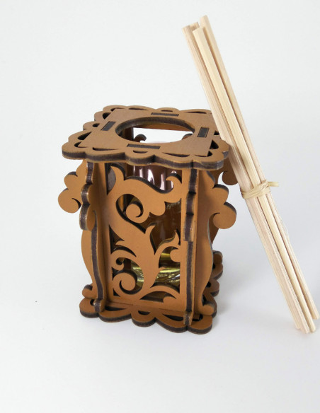 Difusor aromático con caja vintage