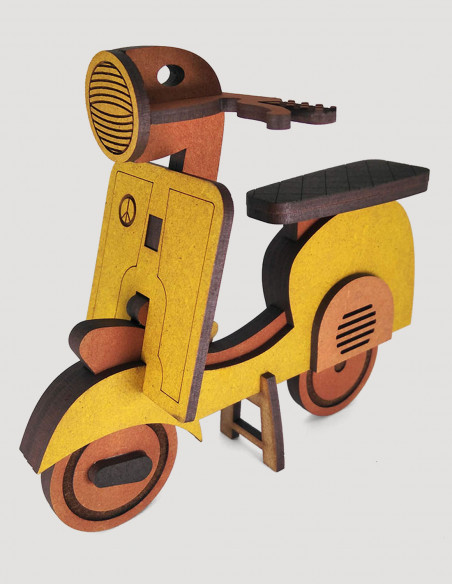 Comprar moto vespa de decoración