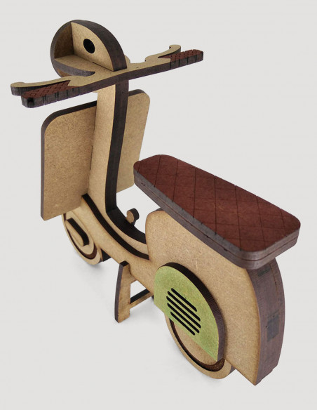 Motocicleta tipo VESPA