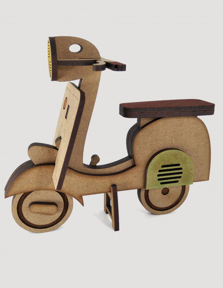 Motocicleta tipo VESPA