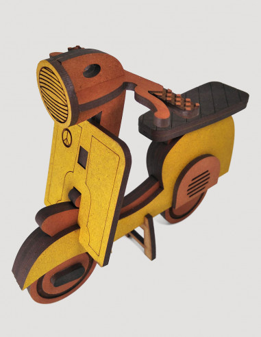 Motocicleta tipo VESPA