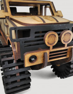 Coche tipo HUMVEEE 2