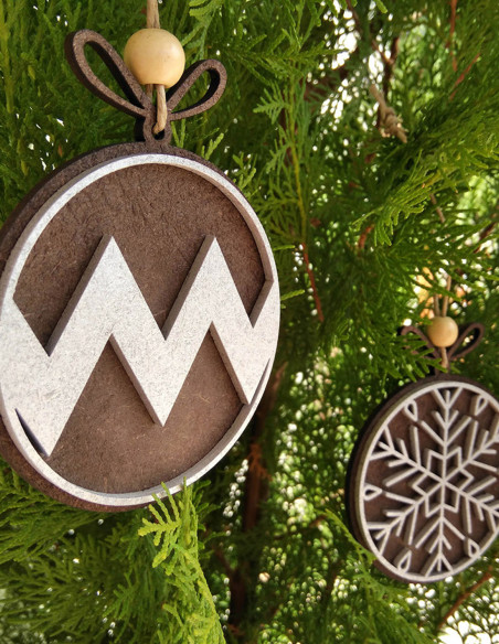 Pack 7 bolas de navidad