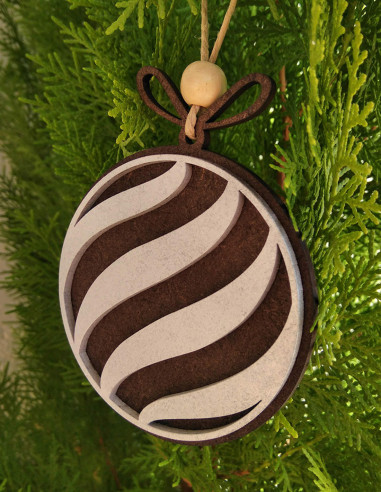 Pack 7 bolas de navidad