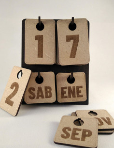 Comprar calendario perpetuo de madera