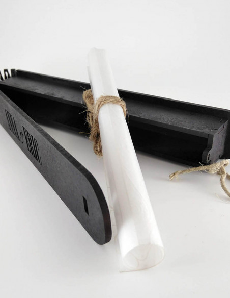 Invitaciones de boda, con caja de madera