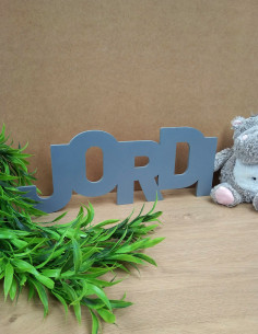 Comprar nombres personalizados en madera