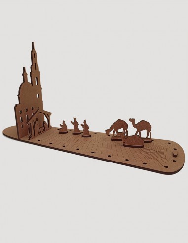 Pesebre alcoyano "Adoració"