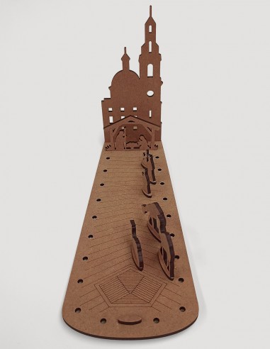 Pesebre alcoyano "Adoració"