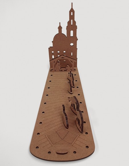 Pesebre alcoyano "Adoració"