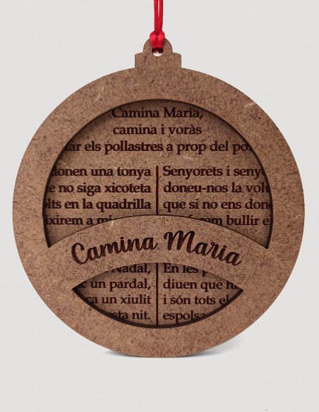 Bola CAMINA MARIA (letra)