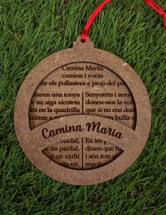Bola CAMINA MARIA (letra) 2