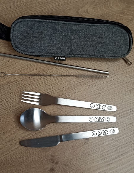 Cubiertos de metal personalizados