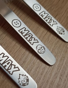Cubiertos de metal personalizados 2