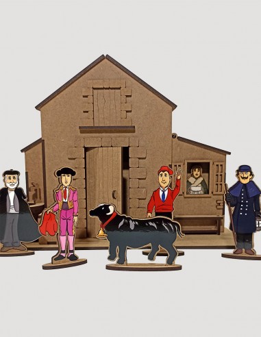 Casa de TIRISITI (con 6 personajes)