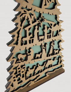 Comprar árbol de navidad de madera 2