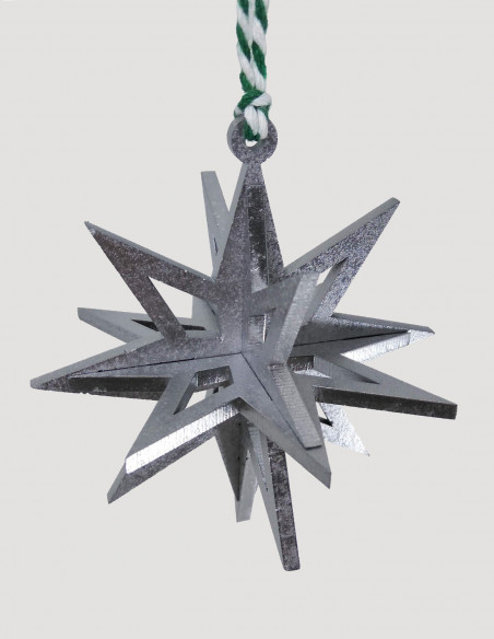 Bola de Navidad 3D, estrella