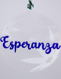 Bola Navidad metacrilato personalizada